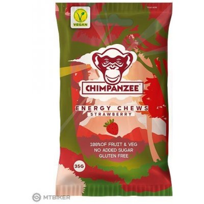 CHIMPANZEE ENERGY CHEWS Strawberry 35 g – Zbozi.Blesk.cz