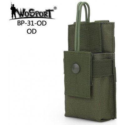 Wosport Molle na vysílačku malá zelená – Hledejceny.cz