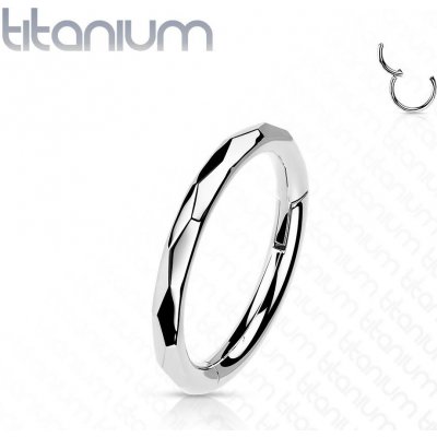 Šperky4U segment kruh helix cartilage tragus piercing titan TIT1144-1210 – Zboží Mobilmania