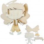 Dřevotéka Dřevěný anděl chlapec 17x15 cm – Hledejceny.cz