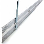 Granulati Zandobbio Obrubník hliník IA 250 x 14 cm Stříbrná 1 ks – Zbozi.Blesk.cz