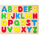Woody Puzzle na desce Abeceda – Sleviste.cz