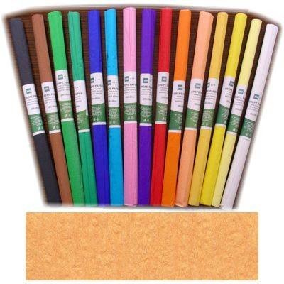 papír krepový okr tmavý č. 120 – Zboží Mobilmania