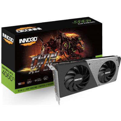 Inno3D GeForce RTX 4060 Ti Twin X2 OC 16GB GDDR6 N406T2-16D6X-178055N