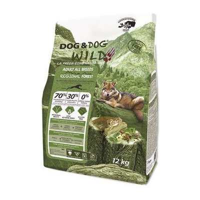 Dog & Dog Wild Regional Forest 12 kg