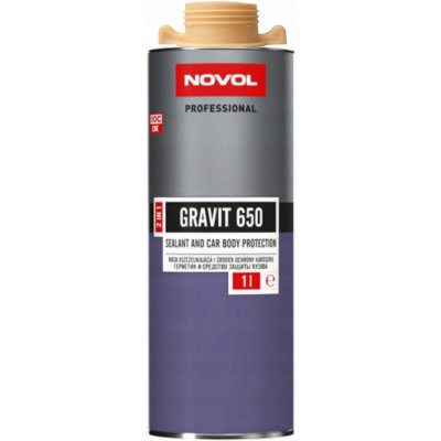 NOVOL GRAVIT 650 tmel karosářský + ochrana podvozků 2v1 béžový 1 l – Zbozi.Blesk.cz