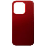 FIXED MagLeather kožené s podporou Magsafe Apple iPhone 15 Plus červené FIXLM-1201-RD – Zboží Mobilmania