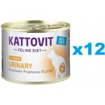 Kattovit Feline Diet Urinary kuřecí 12 x 185 g – Sleviste.cz