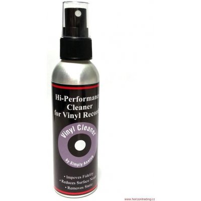 Simply Analog VINYL CLEANER ALCOHOL FREE 80ML: Roztok ve spreji pro údržbu vinylů – Zboží Živě