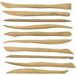 Špachtle dřevěné modelovací ,sada10ks – Hledejceny.cz