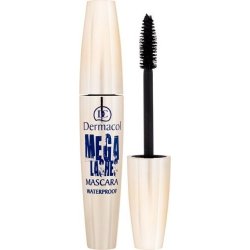 Dermacol Mega Lashes voděodolná řasenka pro objem a prodloužení řas Black 12,5 ml