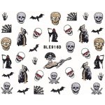 Samolepky na nehty glitrové Halloween 916D – Hledejceny.cz