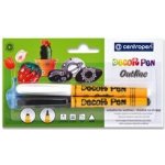 Centropen Decor Pen 2628 černá a bílá – Zboží Živě