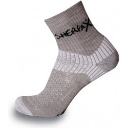 SherpaX /ApasoX Misti ponožky tenké šedé