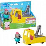 Hasbro Swinka Peppa Nákladní auto Dědeček Psa s tažným zařízením F9519 – Hledejceny.cz