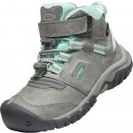 Keen Ridge Flex Mid Wp Children grey/blue tint – Zboží Dáma