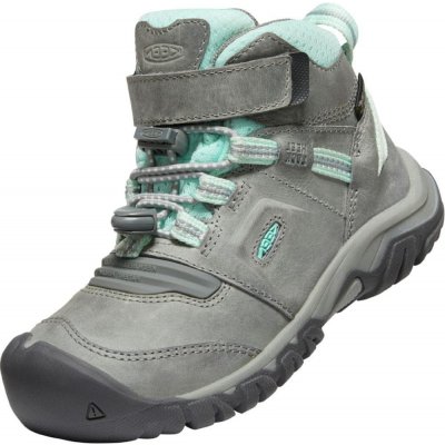 Keen Ridge Flex Mid Wp Children grey/blue tint – Zboží Dáma