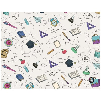 OxyBag ubrus na lavici 65x50 cm Back To School – Zboží Dáma
