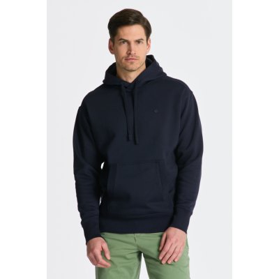 GANT D1. ICON G ESSENTIAL SWEAT HOODIE modrá