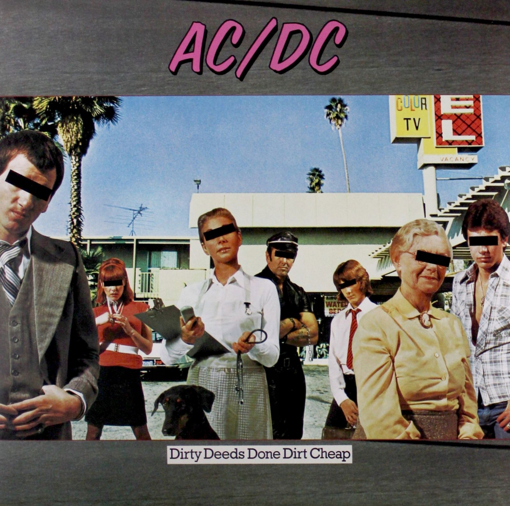 AC/DC - Dirty Deeds Done Dirt Cheap LP