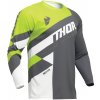 Dres na motorku Thor Sector Checker 2024 charcoal acid