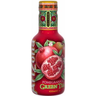 Arizona Pomegranate Green Tea 450 ml – Sleviste.cz