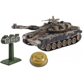 HB Toys RC Tank Russia T-90 vs Target 27MHz RTR Camouflage 1:24