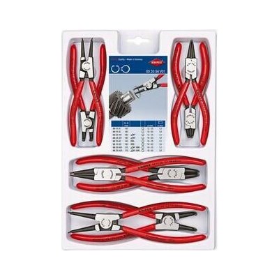 Knipex Kleště na pojistné kroužky - sada 8ks - KN00-20-04-V01 – Zboží Mobilmania