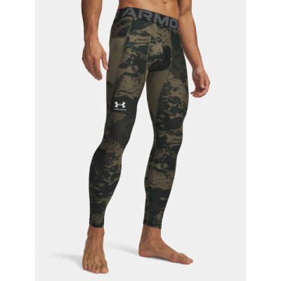 Under Armour Pánské legíny HEATGEAR CB Leggings Zelená – Sleviste.cz