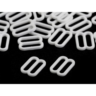 Prima-obchod Posunovač na prádlo plastový, barva 10 mm bílá – Hledejceny.cz