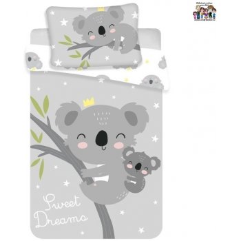 Jerry Fabrics povlečení Koala Sweet Dreams 100 x 135 , 40 x 60 cm