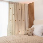 Takoy Lněný závěs 140x240 s výšivkou jemné kvítky BOHO COLLECTION-HT-01062 | 140 x 240 cm – Hledejceny.cz