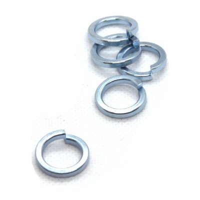 Pérová podložka čtvercový průřez M14, DIN 7980, zinkovaná – Sleviste.cz