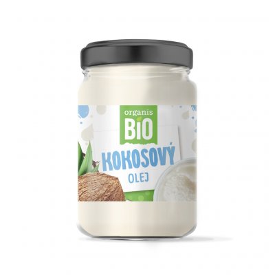 Organis Kokosový olej panenský bio 1 l – Sleviste.cz