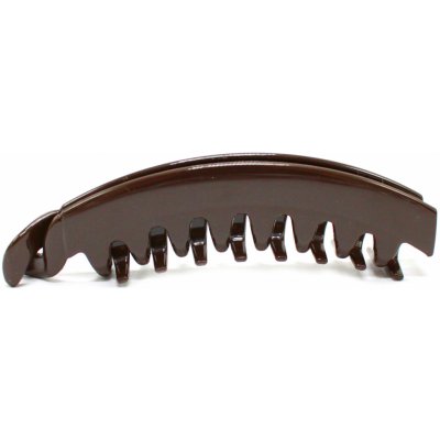 Spona - banánek Barva: tmavě hnědá – Sleviste.cz