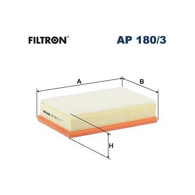 Vzduchový filtr FILTRON AP 180/3 – Hledejceny.cz