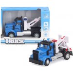 Teddies Auto odtahovka plast 16cm na setrvačník na baterie se světlem se zvukem v krabici 21x13x9cm – Zboží Dáma
