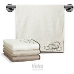 Osuška Veba NORA ELIPSY SMETANOVÁ 70 x 140 cm – Sleviste.cz