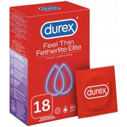 Durex Feel Thin Extra Lubricated 18 ks