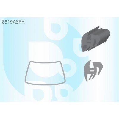 PILKINGTON Gumové těsnění čelního okna AS 8519ASRH – Zboží Mobilmania