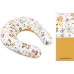 Bellatex Povlak na kojící polštář na zip lesní zvířátka – Zboží Dáma