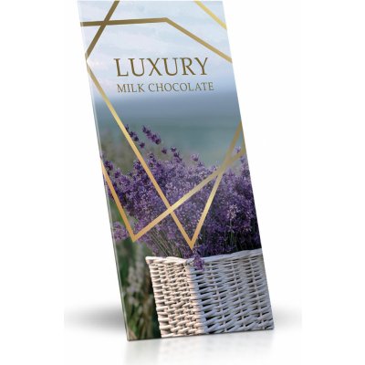 Selllot Luxury Mléčná čokoláda s mandlemi a malinami levandule 175 g – Hledejceny.cz