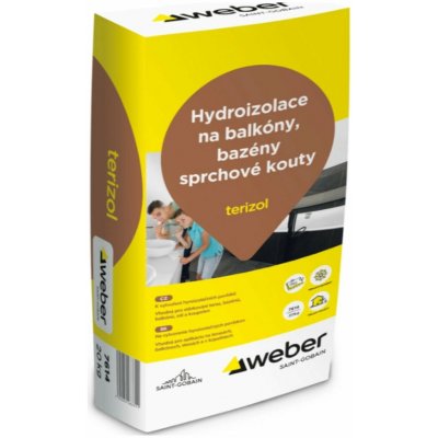 Weber Hmota hydroizolační Terizol 20 kg – Sleviste.cz