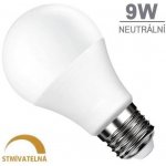 Optonica LED žárovka STMÍVATELNÁ 9W 18xSMD2835 806lm E27 Neutrální bílá – Zboží Živě