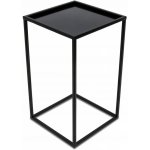 HowHomely Stojan na květiny 40 x 24 cm černá DD0087 – Sleviste.cz