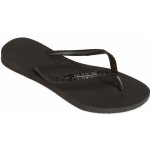 Havaianas Slim Glitter II dámské žabky černá – Zboží Dáma