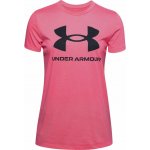UNDER ARMOUR LIVE SPORTSTYLE GRAPHIC SSC růžová – Zboží Dáma