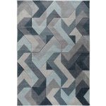 Flair Rugs Hand Carved Aurora Denim Blue modrá – Hledejceny.cz