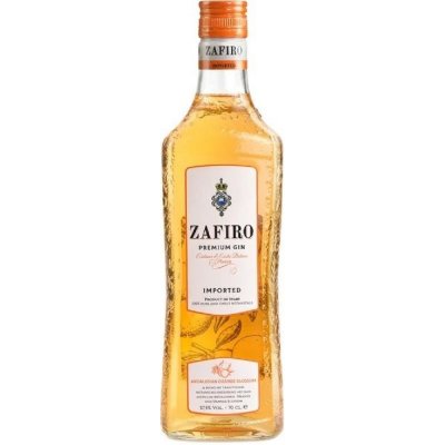 Zafiro Orange Gin 37,5% 0,7 l (holá láhev) – Zboží Mobilmania