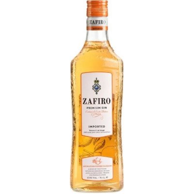 Zafiro Orange Gin 37,5% 0,7 l (holá láhev) – Sleviste.cz